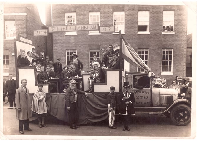 West Street Boys’ School's 1934 carnival tableau