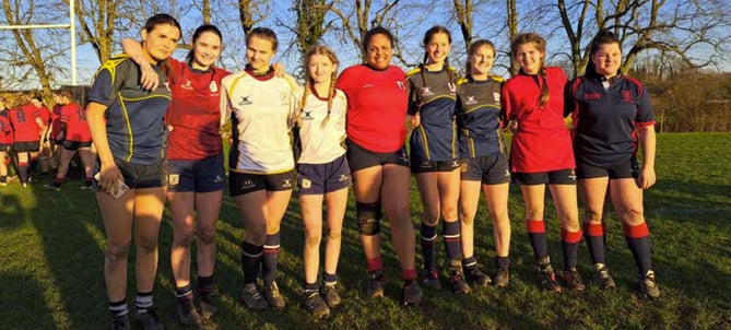 Farnham rugby women.