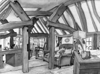 Zizzi's Farnham restaurant: a former mineral water factory?