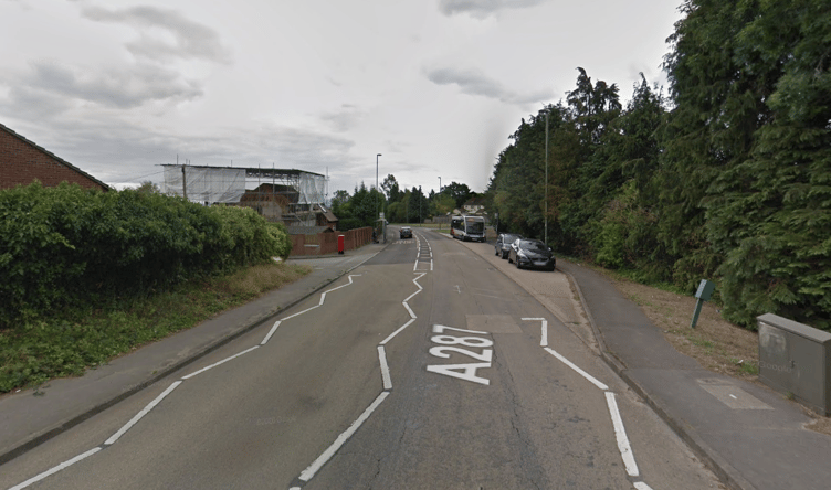 The accident took place in Folly Hill at the junction with Hoghatch Lane