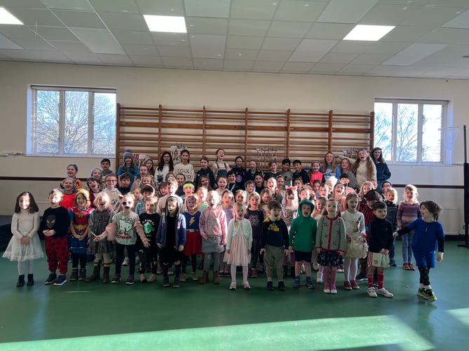 St Ives School, Haslemere, Dress to Express day, February 2023.