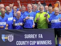 Walking footballers are national team of the year
