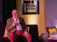 I'm a Celeb star Christopher Biggins opens Farnham Literary Festival 