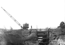 From the Archive: The building of Farnham's Firgrove Hill road bridge