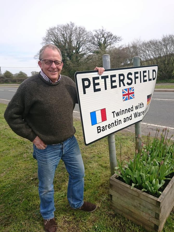 Petersfield Post chief reporter Jon Walker, who has died after a short battle with cancer