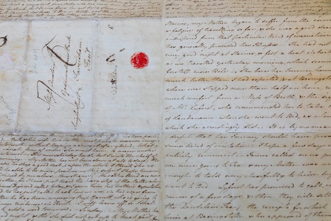 Letter from Jane Austen to her sister Cassandra written on October 27th and 28th 1798.