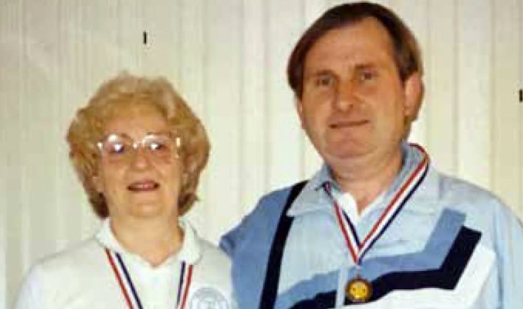 Peter Corbett and his wife Hazel.