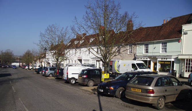 Broad Street, Alresford, February 19th 2013.