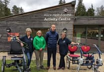 Flourish in the Forest: Dementia-friendly sessions have lift-off at Alice Holt Forest