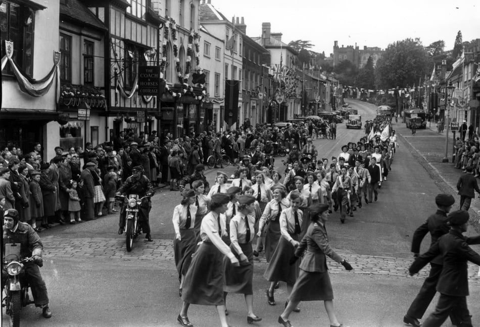 Looking back at the last Coronation celebrations in Farnham in 1953