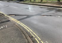 County council acts after reader reports Whitehill pot holes to paper