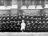 Can you help us unravel the mysteries of the Queen Mother's visit?