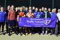Squire’s charity football match raises £4,000 for Phyllis Tuckwell