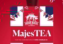 Win a mini-keg of Hogs Back Brewery's MajesTEA Coronation beer