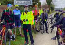 Petersfield Town FC fans get on their bikes to raise £420