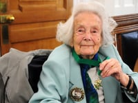 Lady Tindle honoured for services to Farnham