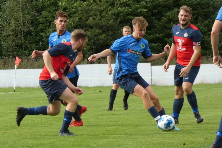 Theo Glazier in action for Liss