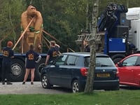 Monkey business at Alice Holt as forest goes bananas for Kong statue