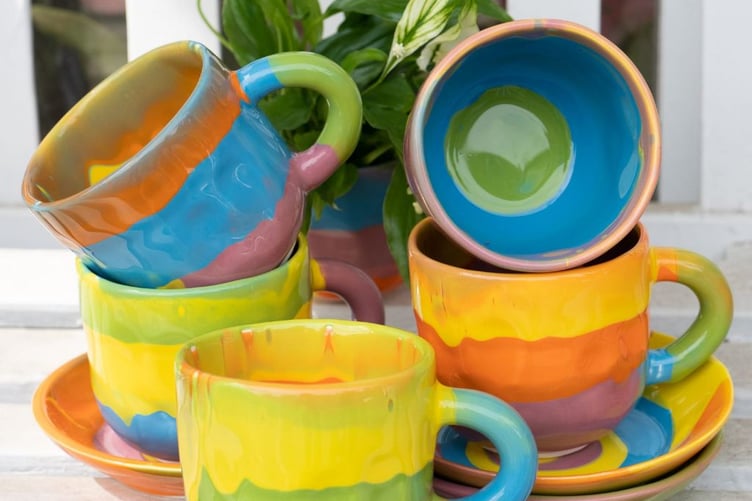 Some of Polly Middleton’s Firecracker Sky work.