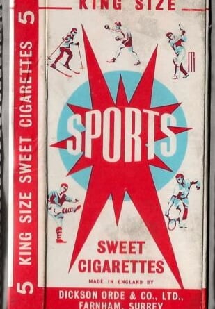 Dickson Orde & Co's sweet cigarettes were made in Farnham