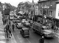 From the Archive: Photo shows Farnham was gridlocked in the 1950s too!