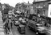 From the Archive: Photo shows Farnham was gridlocked in the 1950s too!