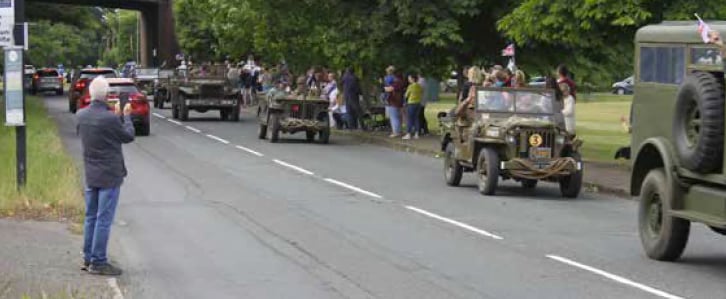 Military convoy will hit the road again in June