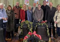 Hawkley church bells ring again for new King
