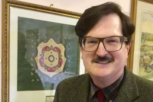 New Petersfield mayor Cllr JC Crissey, May 2023.