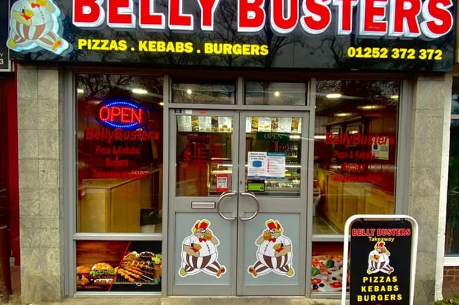 Belly Busters already operates a takeaway restaurant in North Camp, near Farnborough