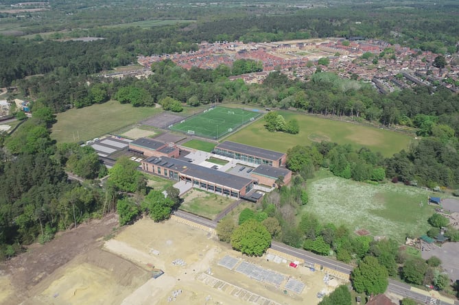 Mill Chase School, Bordon, in 2021.