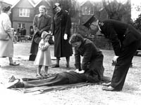 An 'emergency' at Gostrey Meadow in the days before CPR and defibs