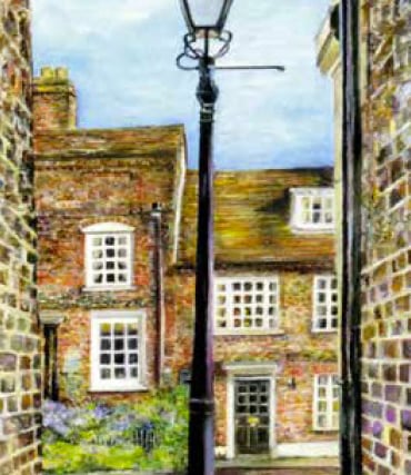 Susie Lidstone shines spotlight on Farnham's hidden alleyways