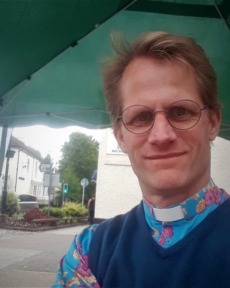 Liphook vicar Valentine Inglis-Jones