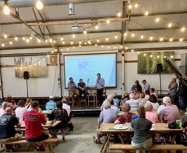 Hogs Back Brewery wages war with South East Water over pipeline works