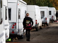 Dozens of Traveller caravans in East Hampshire