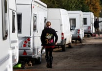Dozens of Traveller caravans in East Hampshire