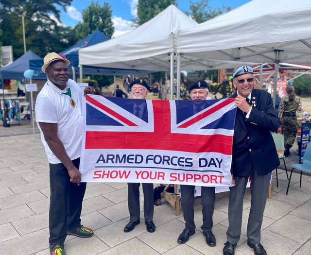 Café 1759 in Bordon stages Armed Forces Day event