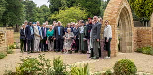 New Hale Chapels Garden opened by deputy lieutenant in north Farnham