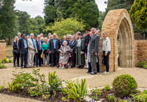 New Hale Chapels Garden opened by deputy lieutenant in north Farnham