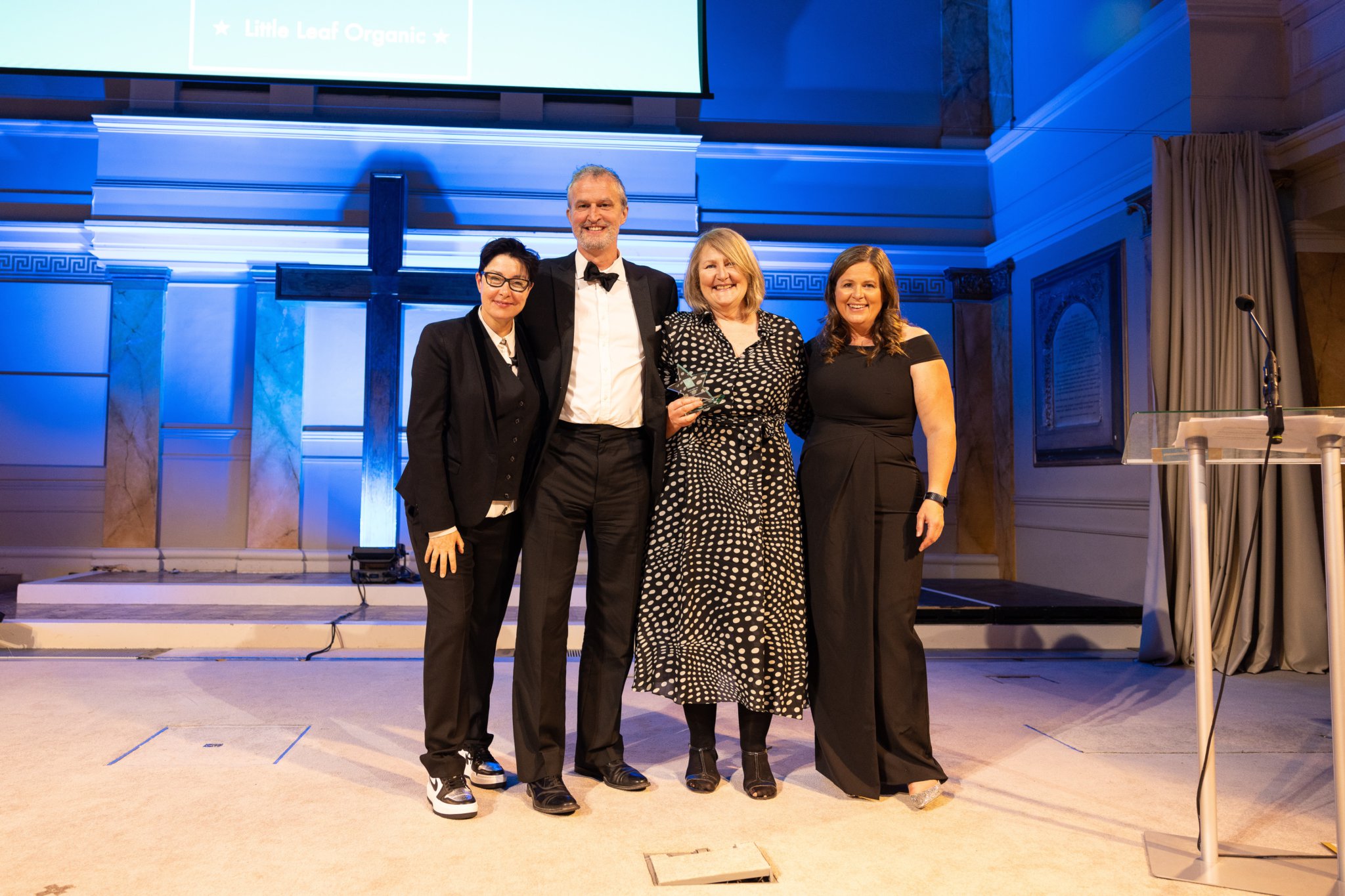 Bordon business LittleLeaf Organic has won a nationwide award for sustainability