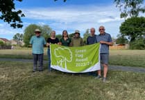 Badshot Lea Pond and Orchard receives its first Green Flag award