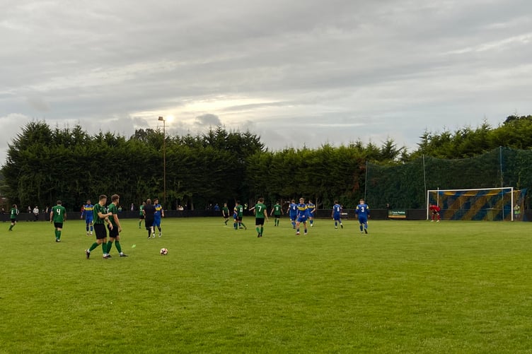 Petersfield Town lost 2-1 against United Services Portsmouth on Tuesday night