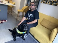 Blind man's "desperation" in three-year wait for council home in Liss