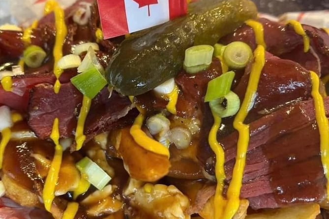 Star of the Funky Pickle Co menu is its poutine; a traditional Canadian snack food of triple cooked fries, squeaky cheese curds and its own homemade poutine sauce