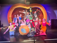 Giant Peach perfection: Haslemere youth theatre's Roald Dahl revival