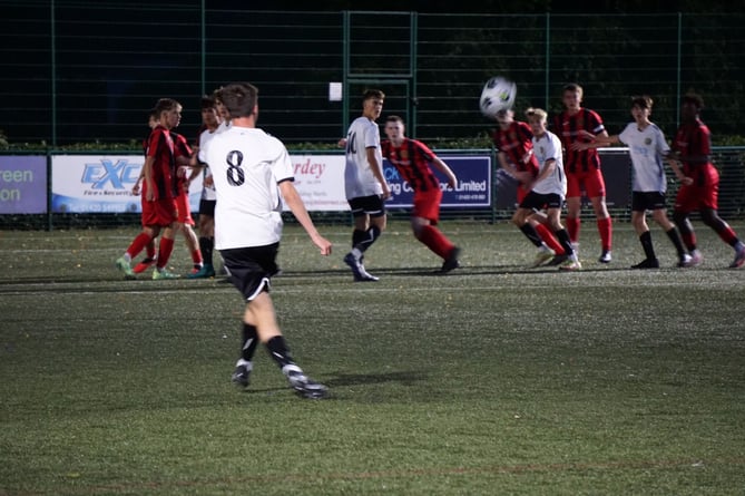 Action from Alton’s FA Youth Cup game against Winchester City at the Exclusive Networks Stadium