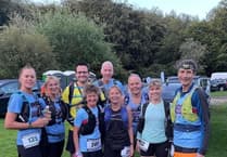 Nine Farnham runners enjoy midnight marathon fun