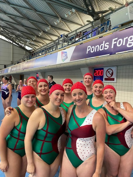 Rushmoor Artistic Swimming Club impressed at the National Masters Championships in Sheffield