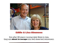 Farewell party for retiring Liss newsagent couple
